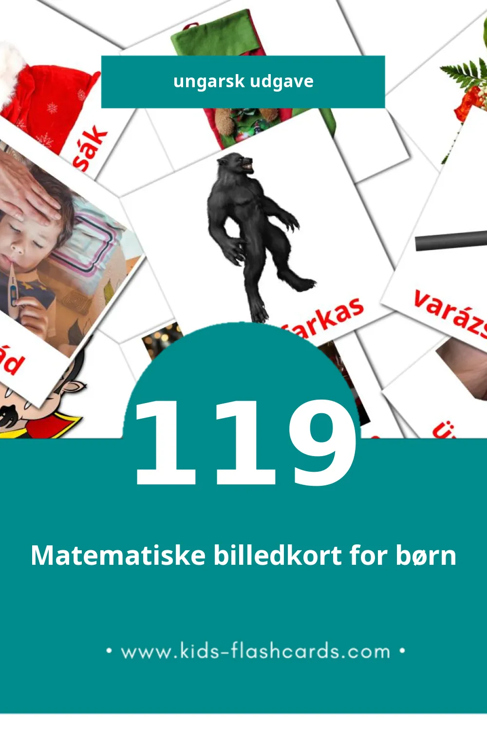 Visuelle billedkort for børn om Ünnepek til småbørn (119 kort på Ungarsk)