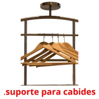 .suporte para cabides cartões com imagens