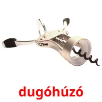 dugóhúzó picture flashcards