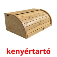 kenyértartó picture flashcards