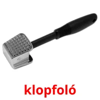 klopfoló picture flashcards