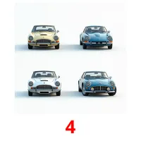 4 picture flashcards