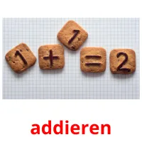 addieren picture flashcards