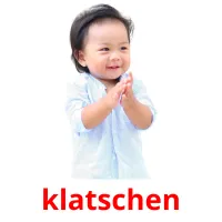 klatschen picture flashcards