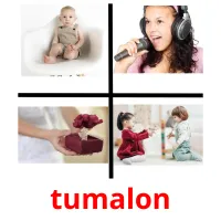 tumalon cartões com imagens