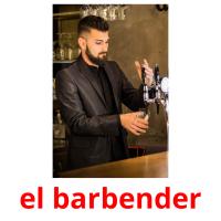 el barbender Bildkarteikarten