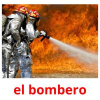 el bombero Bildkarteikarten