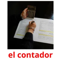 el contador flashcards illustrate