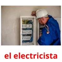 el electricista flashcards illustrate