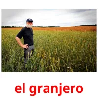 el granjero flashcards illustrate