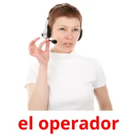 el operador flashcards illustrate