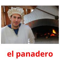 el panadero Bildkarteikarten