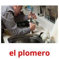 el plomero Bildkarteikarten