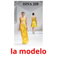 la modelo flashcards illustrate