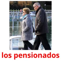 los pensionados flashcards illustrate