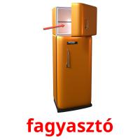 fagyasztó picture flashcards