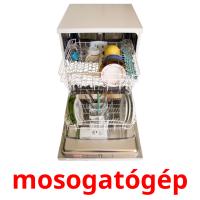 mosogatógép picture flashcards