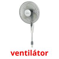 ventilátor Bildkarteikarten