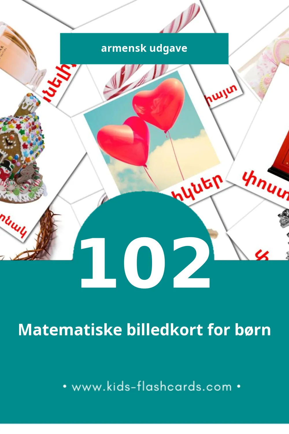 Visuelle billedkort for børn om Տոներ til småbørn (102 kort på Armensk)
