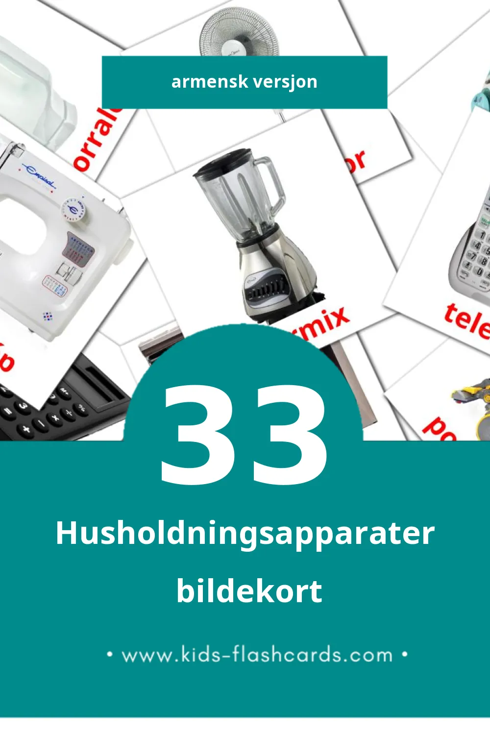 Visuelle Elektronikai eszközök bildekort for småbarn (33 kort på Armensk)
