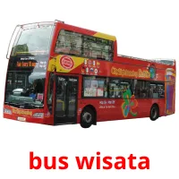 bus wisata cartes flash