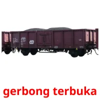 gerbong terbuka cartes flash