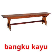 bangku kayu cartes flash