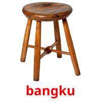bangku cartões com imagens