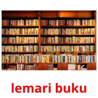 lemari buku cartes flash