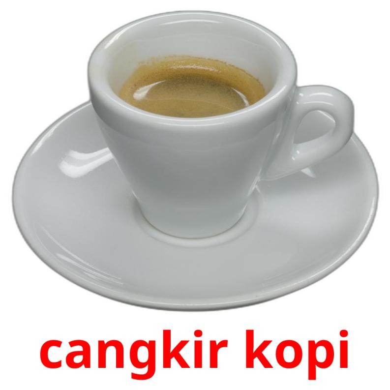 cangkir kopi picture flashcards