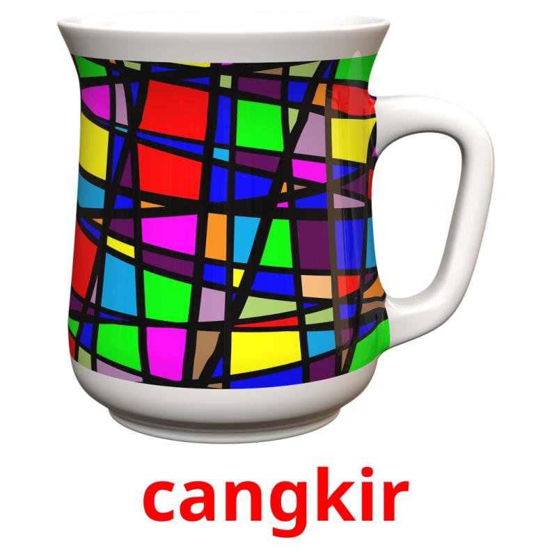 cangkir picture flashcards