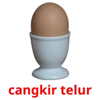 cangkir telur cartes flash