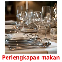 Perlengkapan makan cartes flash