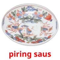 piring saus cartes flash