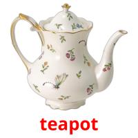 teapot picture flashcards