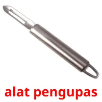 alat pengupas Tarjetas didacticas