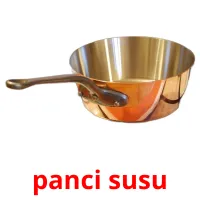 panci susu Tarjetas didacticas