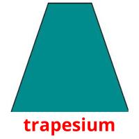 trapesium picture flashcards