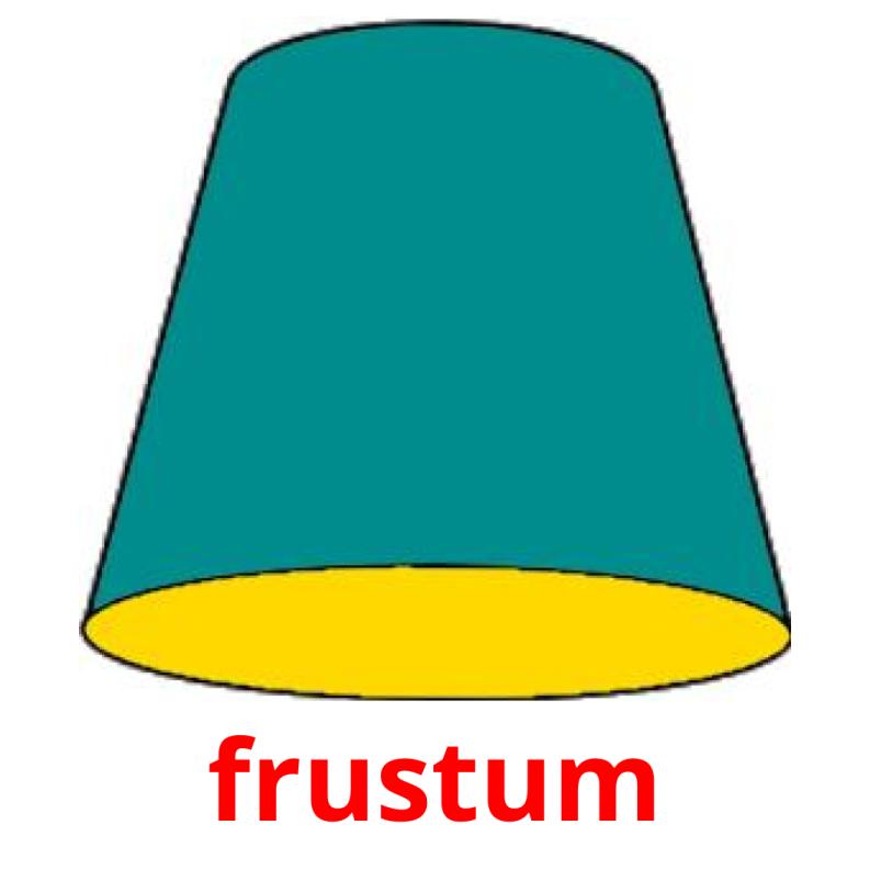 frustum cartões com imagens