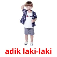 adik laki-laki Bildkarteikarten