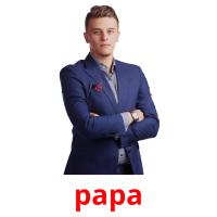 papa picture flashcards