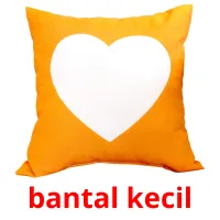 bantal kecil Tarjetas didacticas