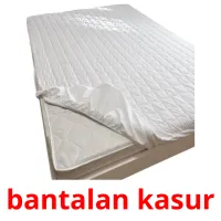 bantalan kasur Tarjetas didacticas