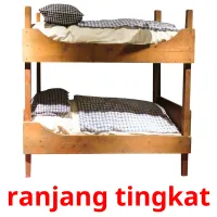 ranjang tingkat Tarjetas didacticas