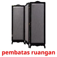 pembatas ruangan cartes flash