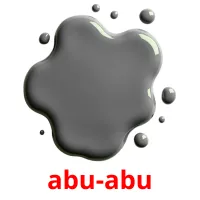 abu-abu picture flashcards