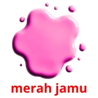 merah jamu cartões com imagens