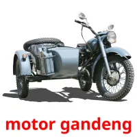 motor gandeng Tarjetas didacticas