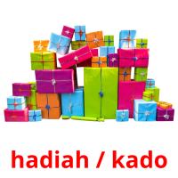 hadiah / kado card for translate