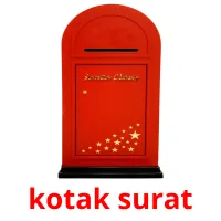 kotak surat Bildkarteikarten